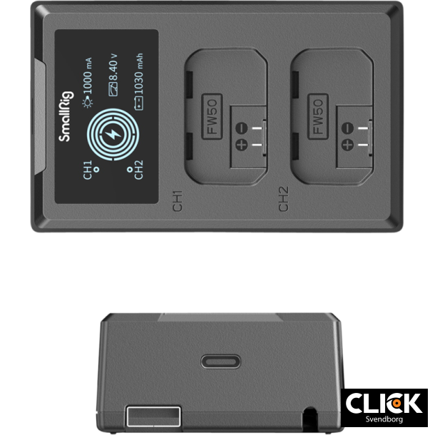 SmallRig 4081 Battery Charger For NP-FW50 Batteries
