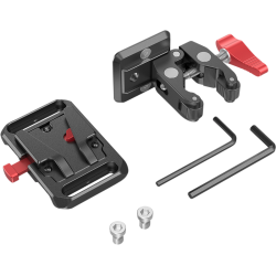 SmallRig 2989 Battery Plate Mini V-Mount w Crab Clamp