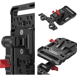 SmallRig 2991 Battery Plate V-Mount w Adj Arm