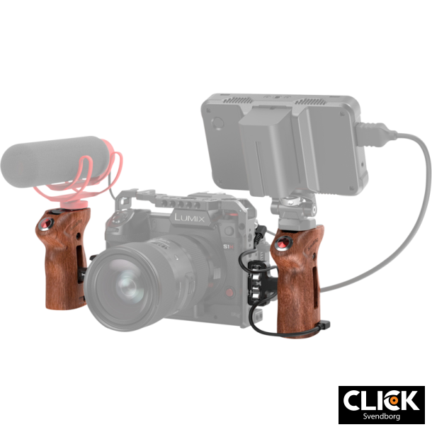 SmallRig 3323 Side Handle Wood with Start/Stop Remote Trigger