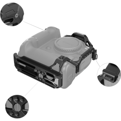 SmallRig 3464 Cage For Canon EOS R5/R6 &amp; R5C with Battery Grip BG-R10