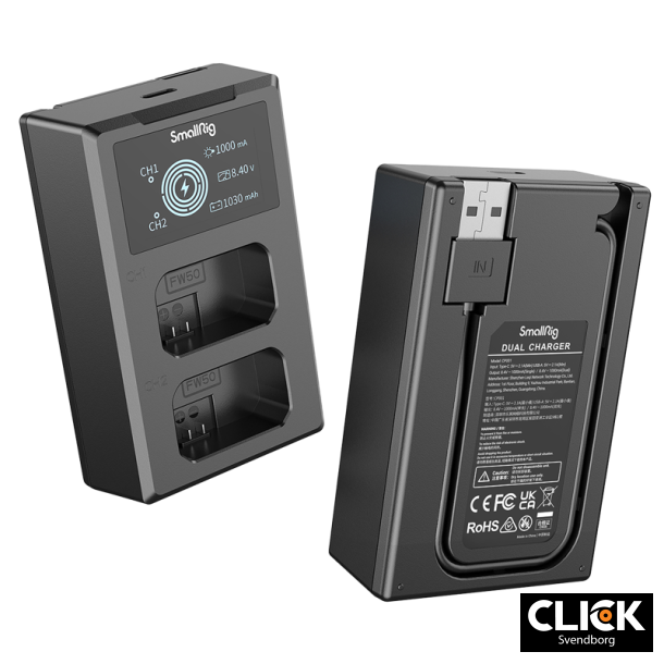 SmallRig 3818 NP-FW50 Battery &amp; Charger Kit