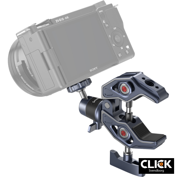 SmallRig 4102 Super Clamp with 360 Ballhead Mount for Action Cameras