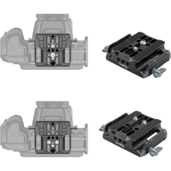SmallRig 3357 Universal LWS Baseplate w dual 15mm Rod Clamp