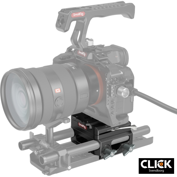 SmallRig 3067 Baseplate Lightweight with Dual 15mm Rod Clamp