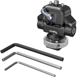 SmallRig 3514 Drop-in HawkLock Mini Quick Release Monitor Mount with Cold Shoe