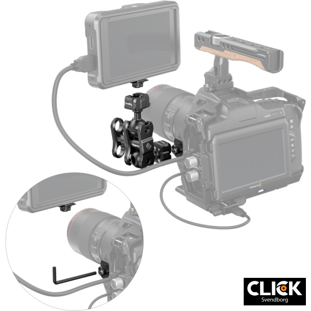 SmallRig 3515B Drop-in HawkLock Mini Magic Arm with Quick Release Ballhead