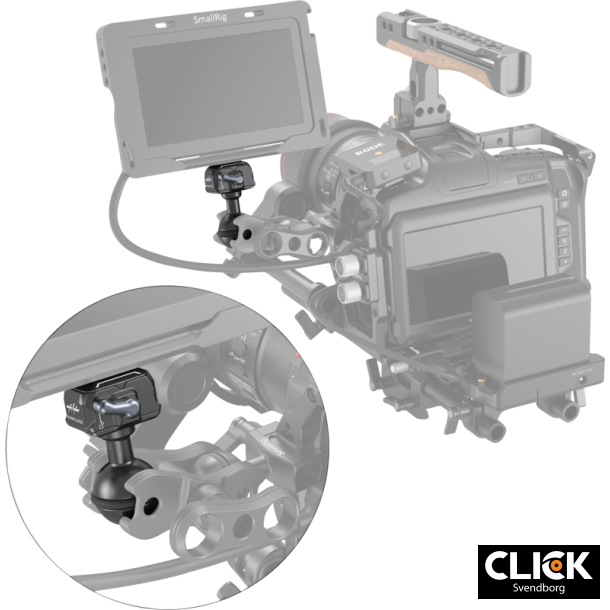 SmallRig 3600 Drop-in HawkLock Mini Quick Release 1/4-20" Ballhead