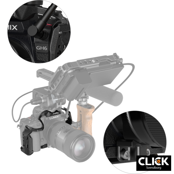 SmallRig 3440 Cage "Black Mamba" For Panasonic GH6