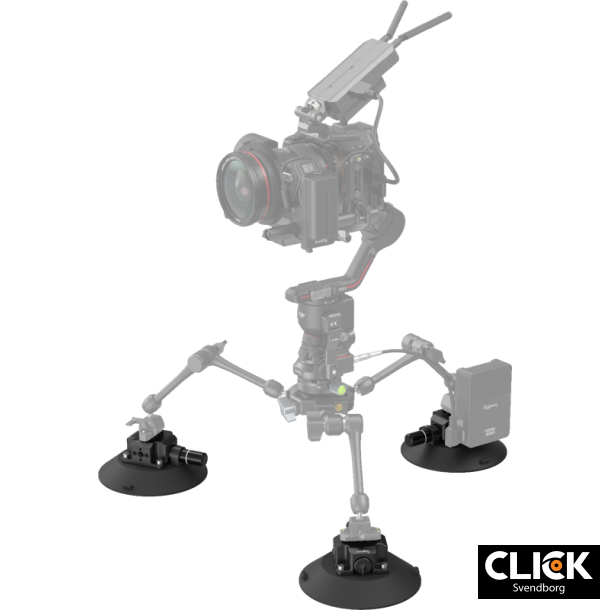 SmallRig 4114 Suction Cup 6" with camera mount