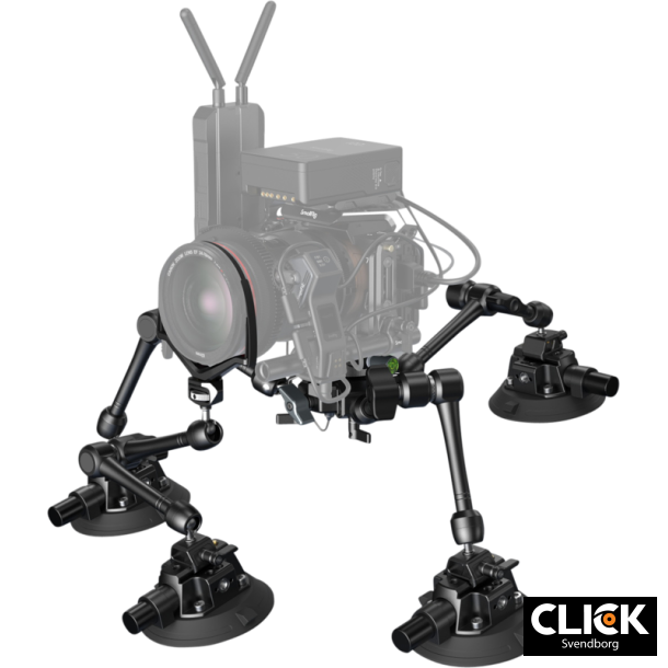 SmallRig 3565 All-in-One 4-Arm Suction Cup Camera Mount Kit for Vehicle Shooting SC-15K