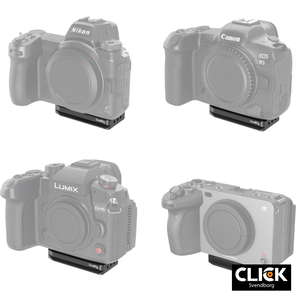 SmallRig 4150 Mount Plate Quick Release (ARCA) for AirTag