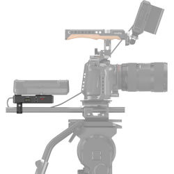 SmallRig 3498 Battery Adapter Plate V-Mount (Basic Version) with Dual Rod Clamp