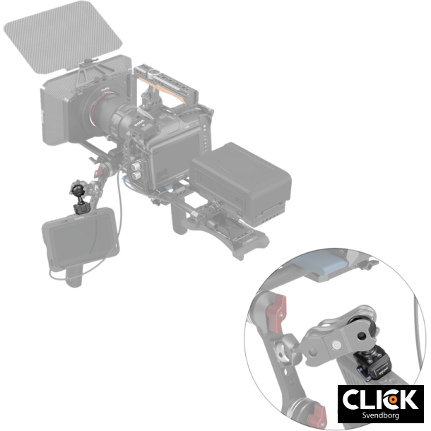 SmallRig 3600 Drop-in HawkLock Mini Quick Release 1/4-20" Ballhead