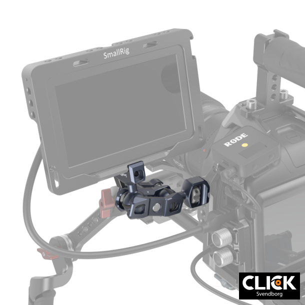 SmallRig 3875 Magic Arm with Dual Ball heads (1/4"-20 Screw and NATO Clamp)