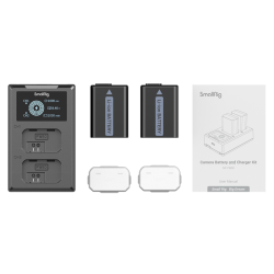 SmallRig 3818 NP-FW50 Battery &amp; Charger Kit