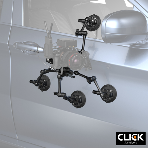 SmallRig 3565 All-in-One 4-Arm Suction Cup Camera Mount Kit for Vehicle Shooting SC-15K