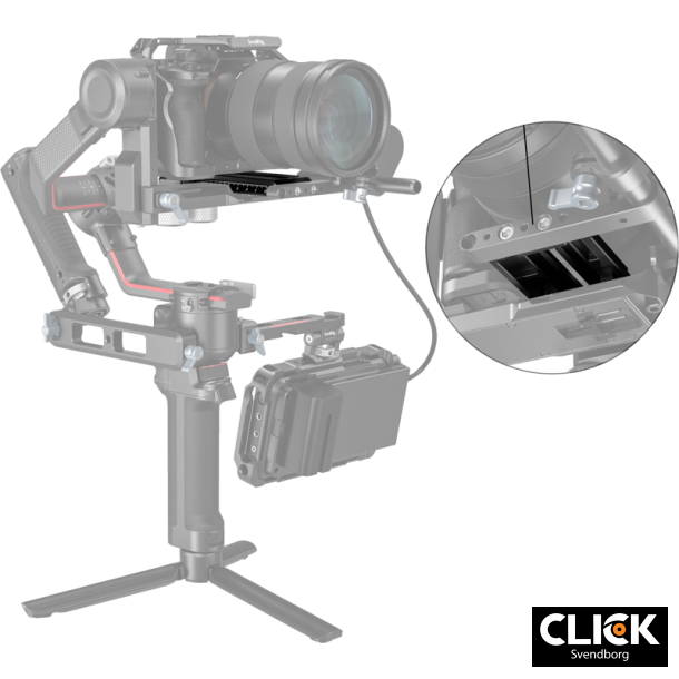 SmallRig 3158 QR-Plate for DJI RS 2/ RSC 2/ Ronin S Manfrotto