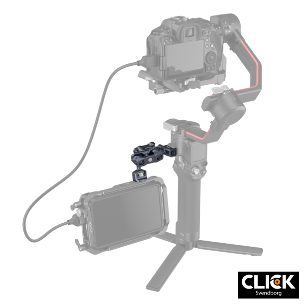 SmallRig 3875 Magic Arm with Dual Ball heads (1/4"-20 Screw and NATO Clamp)