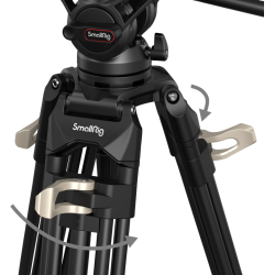 SmallRig 3751 Video Tripod Heavy-Duty with Fluid Head AD-01