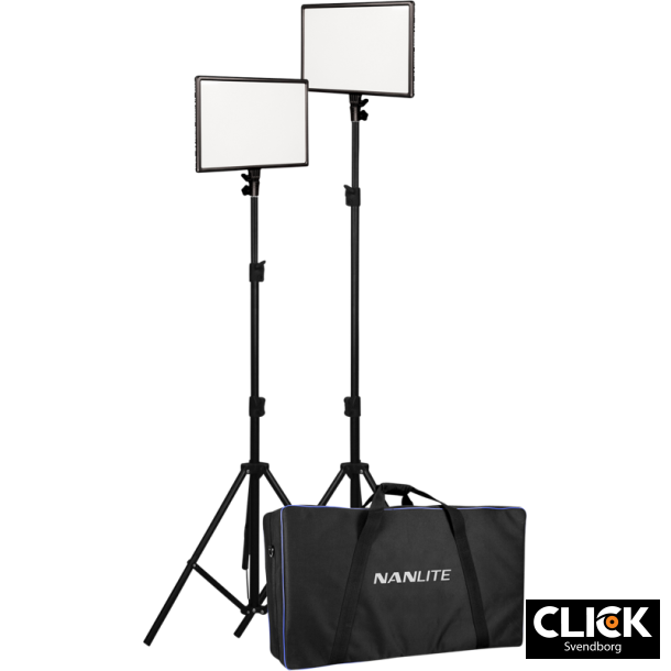 Nanlite Lumipad 25 LED 2 lys kit inkl. taske &amp; stativ