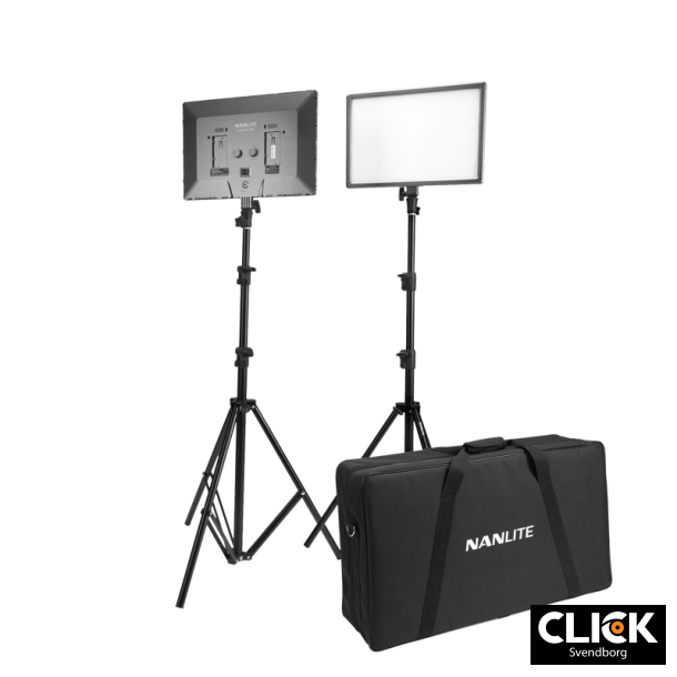 Nanlite Lumipad 25 LED 2 lys kit inkl. taske &amp; stativ