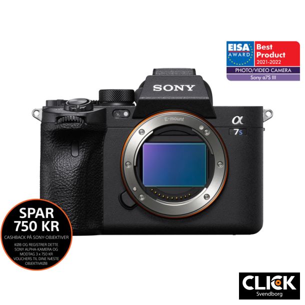 Sony Alpha A7S III Hus (Cashback 1500,-)