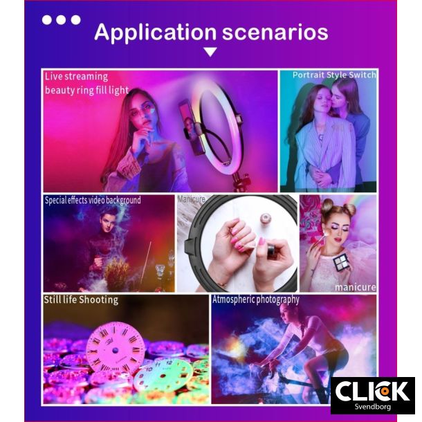 AFI 11" R11F + fl029 Ringlight 