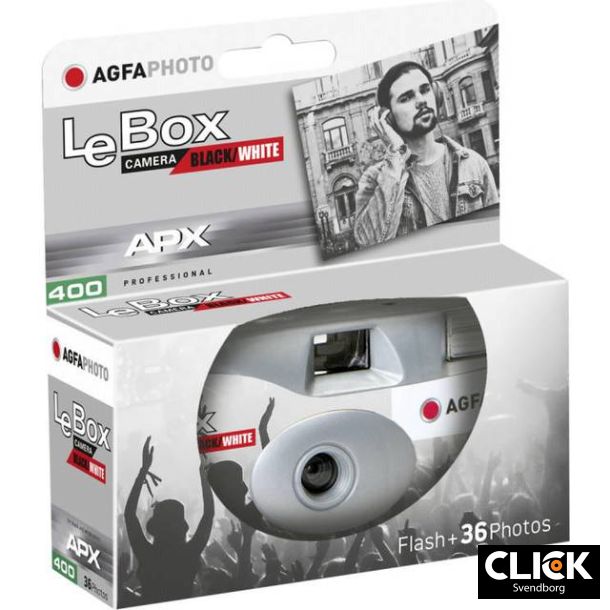 Agfa LeBox Black and White 36 Engangskamera