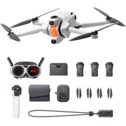 Antigravity A1 Explorer Bundle � Maksimal frihed med 8K 360� drone og ekstra power