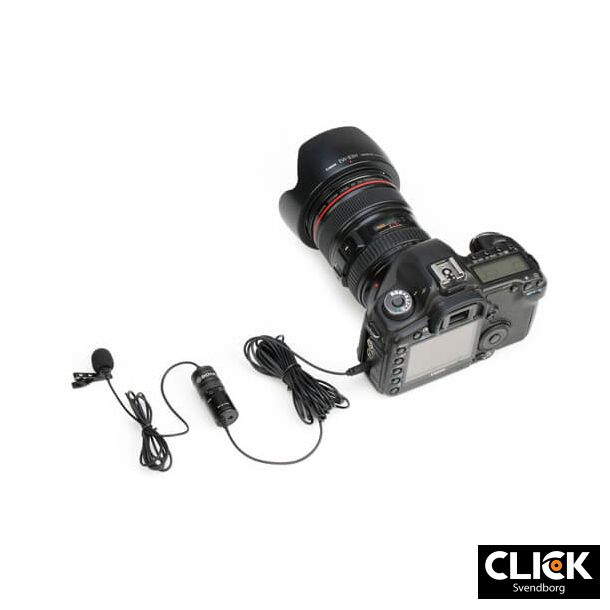 BOYA BY-M1 Pro Knaphuls Lavalier Mikrofon 3.5mm 6m.
