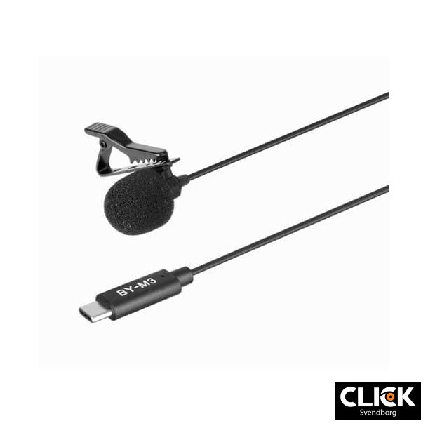 BOYA BY-M3 Knaphuls Mikrofon USB-C