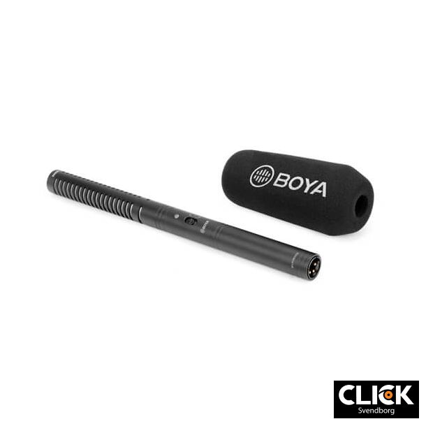 BOYA BY-PVM3000S Mikrofon Kondensator Mikrofon XLR inkl. boom Kulfiber 1-2.5m