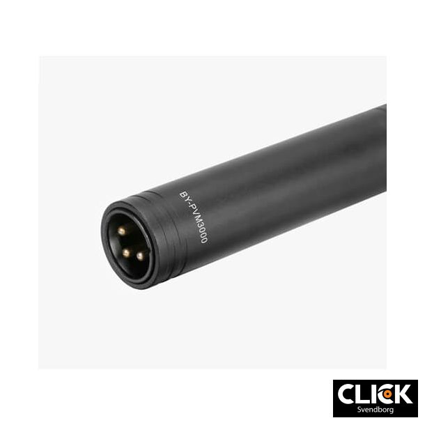 BOYA BY-PVM3000S Mikrofon Kondensator Mikrofon XLR inkl. boom Kulfiber 1-2.5m