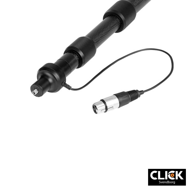 BOYA BY-PVM3000S Mikrofon Kondensator Mikrofon XLR inkl. boom Kulfiber 1-2.5m