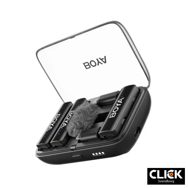 BOYA Mikrofon BOYALINK V2.0 3,5mm Trdlst X2 System Lightning USB-C