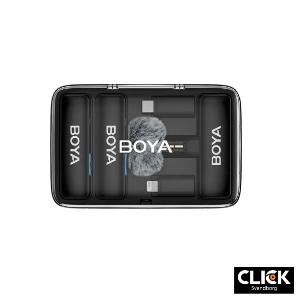 BOYA Mikrofon BOYALINK V2.0 3,5mm Trdlst X2 System Lightning USB-C