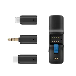 BOYA Mikrofon BOYALINK V2.0 3,5mm Trdlst X2 System Lightning USB-C