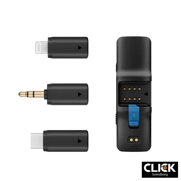 BOYA Mikrofon BOYALINK V2.0 3,5mm Trdlst X2 System Lightning USB-C