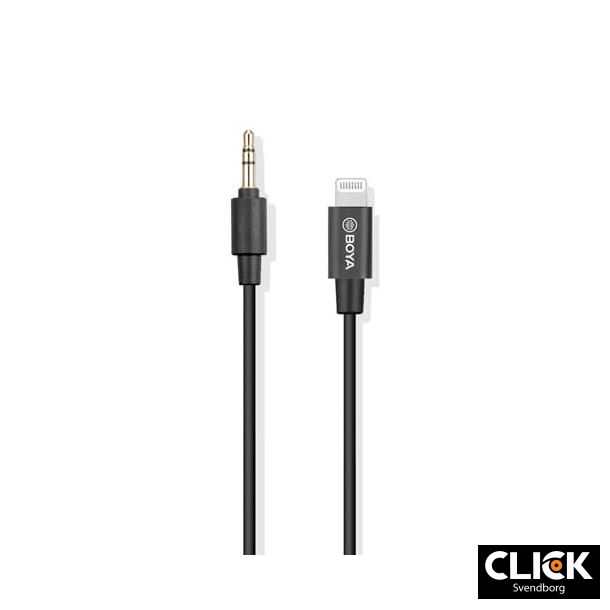 BOYA BY-M2 Knaphuls Mikrofon Lightning iOS 6m