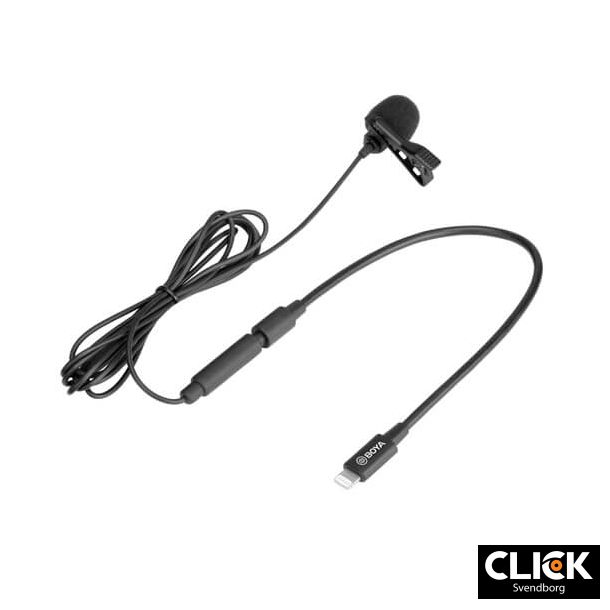 BOYA BY-M2 Knaphuls Mikrofon Lightning iOS 6m