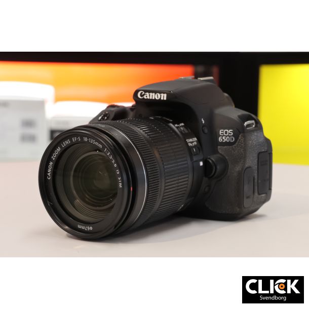Brugt Canon Eos 650D m/18-135mm