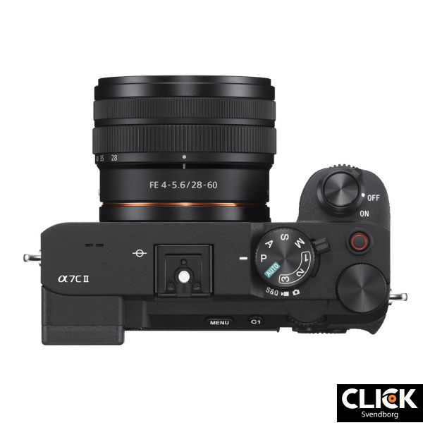 Sony Alpha A7C II Sort m/28-60