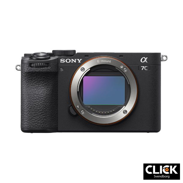 Sony Alpha A7C II Hus  Sort