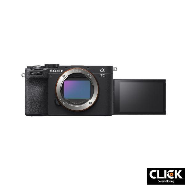 Sony Alpha A7C II Hus  Sort