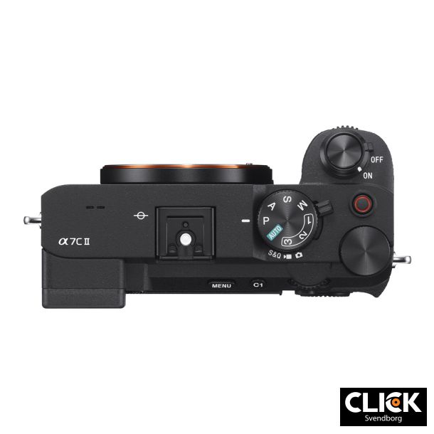 Sony Alpha A7C II Hus  Sort