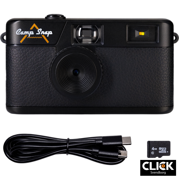 Camp Snap Digital Camera Stealth Black