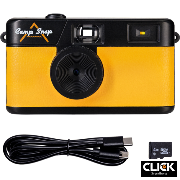 Camp Snap Digital Camera Sunbeam Yellow