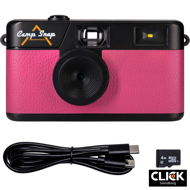 CampSnap Digital Camera Flamingo Pink