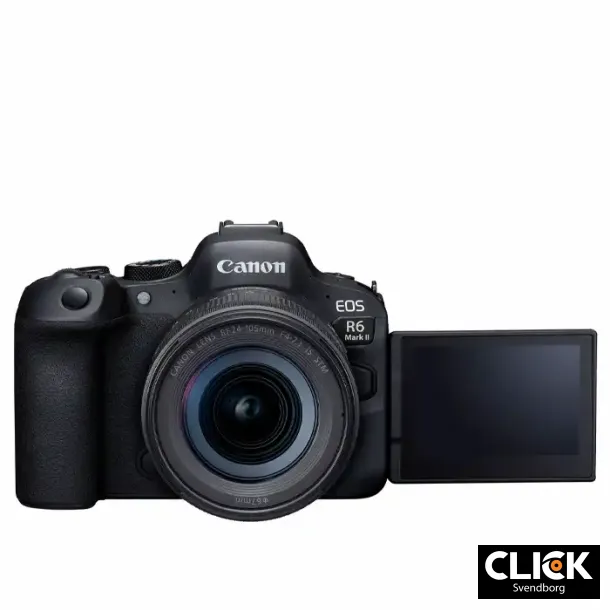 Canon Eos R6 Mark II m/RF24-105 F4-7.1 IS STM (Black Week 3700,- i rabat)
